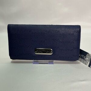 Nautica Navy Blue Wallet New